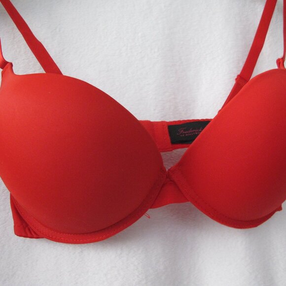 NWT - Frederick's of Hollywood Krystal Mega Push-Up Bra - 32D - Picture 7 of 11